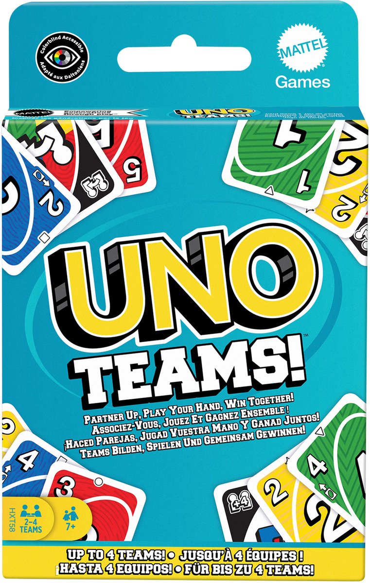 Spiel Uno-Teams | 4 Stück