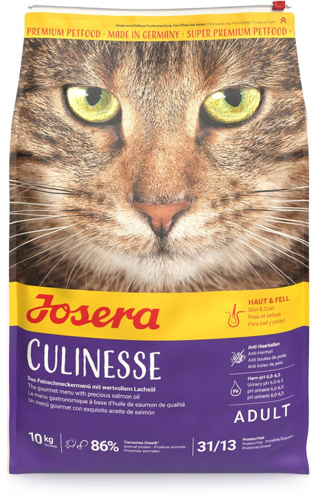 Josera Culinesse Adult – Katzenfutter – Lachs und Vögel – 10 kg