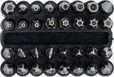 BGS Technic Bit-Satz langer Außensechskant 1 4 (6,3 mm) 32-tlg.