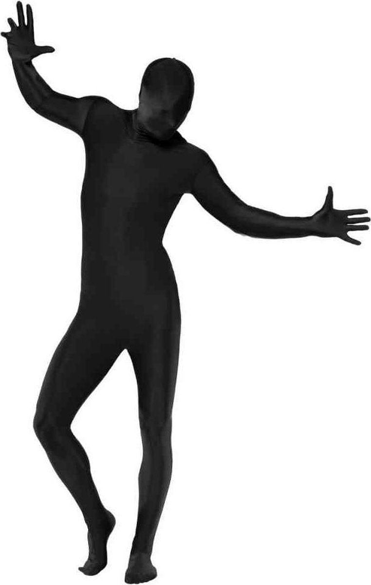Vegaoo schwarzes Zweite-Haut-Outfit für Erwachsene – Kostüm – XL