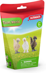 Schleich Farm World Hühnerfreunde – Spielfiguren-Set – Kinderspielzeug für Jungen und Mädchen – 42574