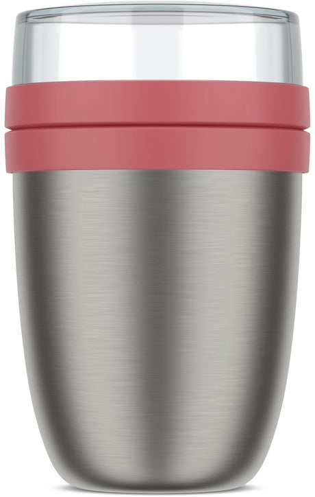 Mepal isoleer lunchpot ellipse - 500 ml - thermos lunchbox - vivid mauve