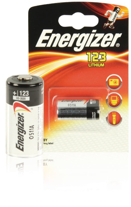 Energizer EN123P1 EL123 Lithium-Fotobatterie, 1 Blister