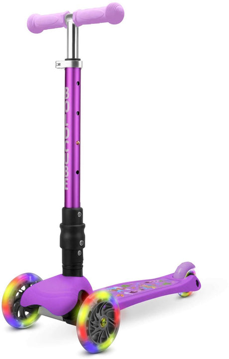 Volare Boldcube Teeny Fold dreirädriger Roller – Fairyland Purple