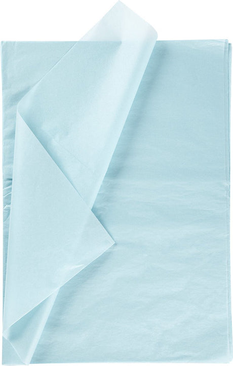 Creativ Company Tissue Paper Hell Blue 10 Blätter 14 Gr, 50x70 cm