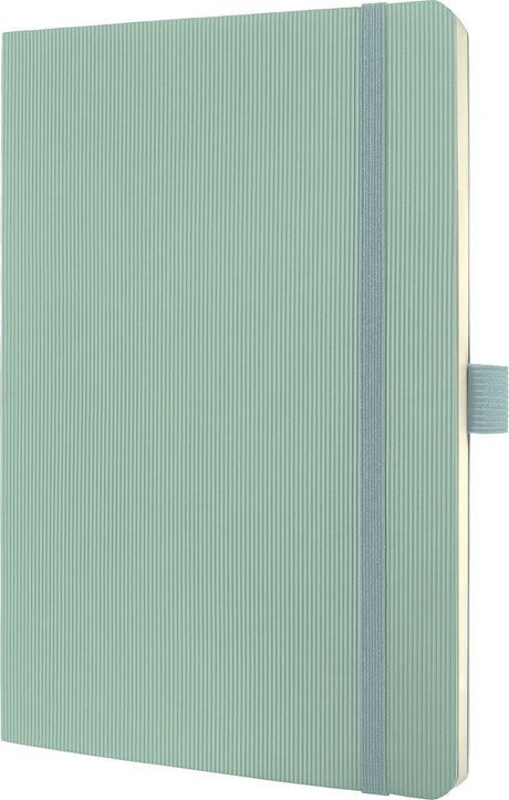 Sigel-Notizbuch – Conceptum – A5 – Mintgrün – Softcover – 194 Seiten – Linie – 80-Gramm-Papier – si-co337