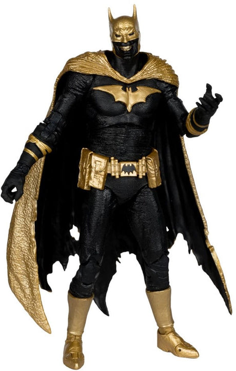 Mcfarlane toys dc multiverse action figure batman of earth-22 infected (dark metal) knightmare edition (gold label) 18 cm action figuur