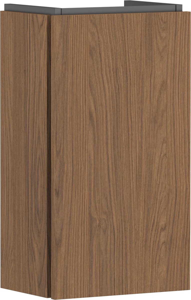Hansgrohe xilesa e – Badezimmermöbel – Größe 340 x 240 mm – für Brunnen – Scharnier rechts – Kaschmireiche