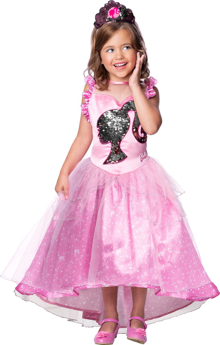 Barbie Kinder-Prinzessin-Kostüm Mädchen
