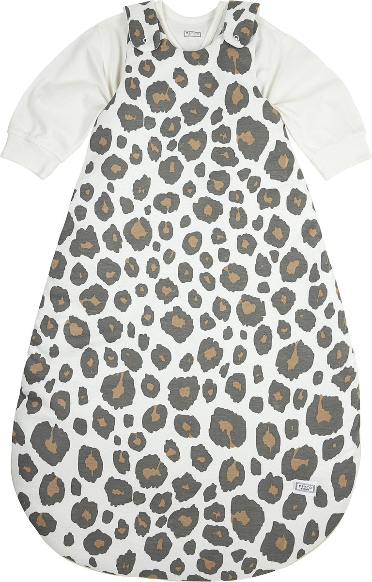 Meyco Baby Panther Babyschlafsack rund zweiteilig – neutral – 68 74 – 2,5 Tog