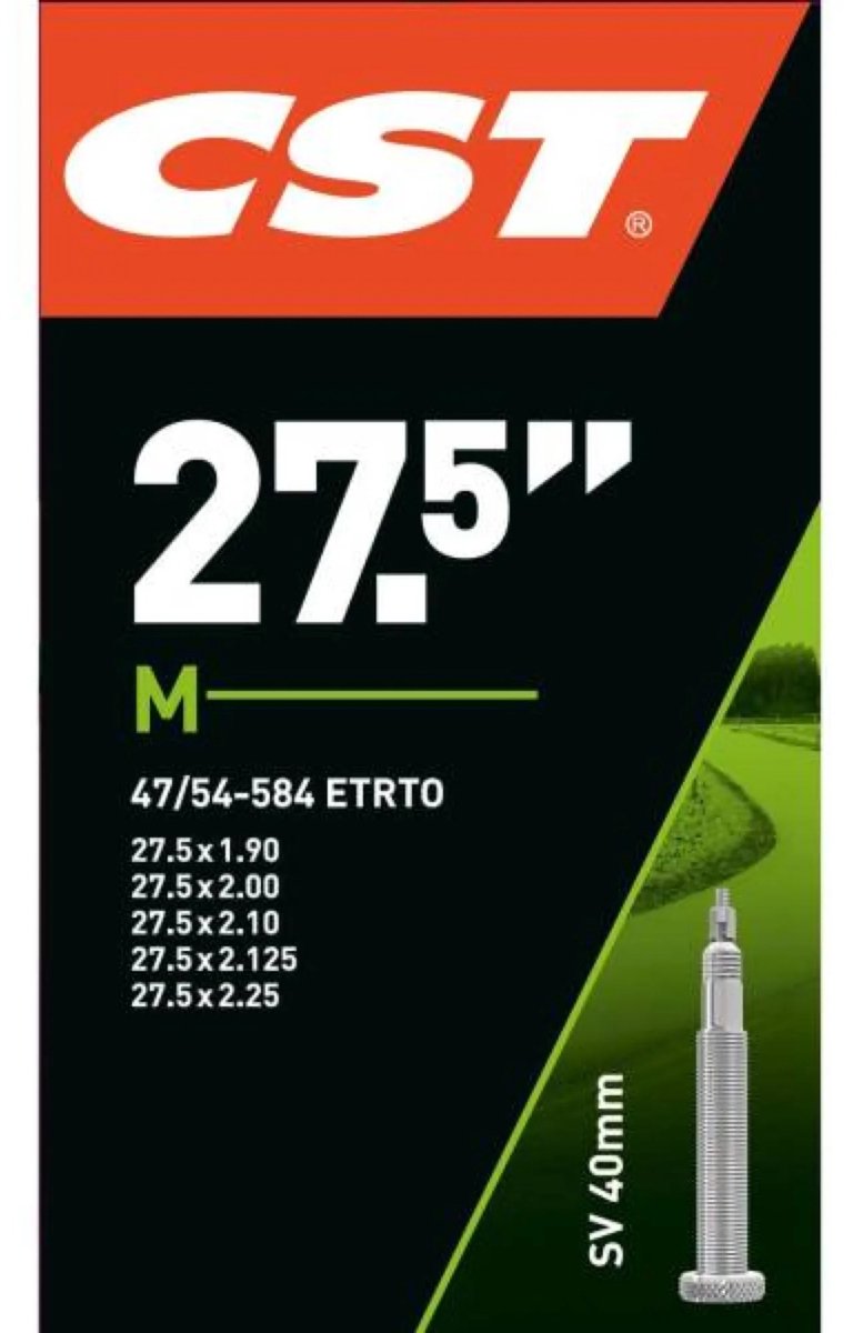 CST Innenrohr 27.5x1.75-2.10 Etro 47 54-584, Ventil: Französisch 40 mm