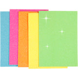 Schaumstoffplatten der Firma Creativ, A5, Blatt 150x210 mm, Stärke 2 mm, verschiedene Farben, 5 Blatt 1 Karton