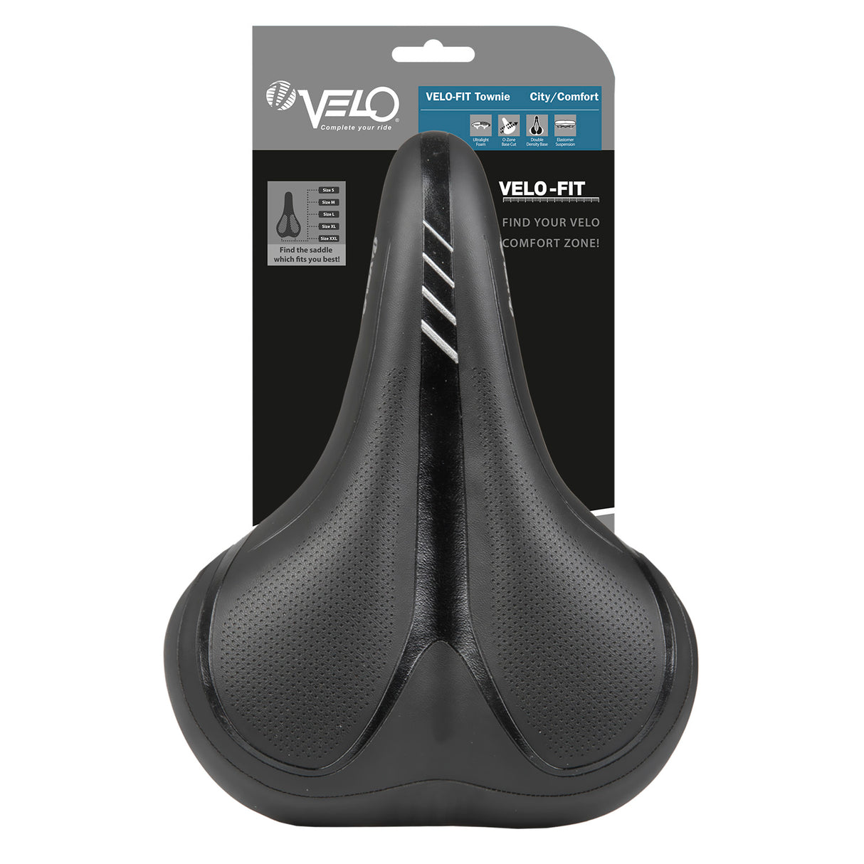 Velo zadel townie xxl light comfort