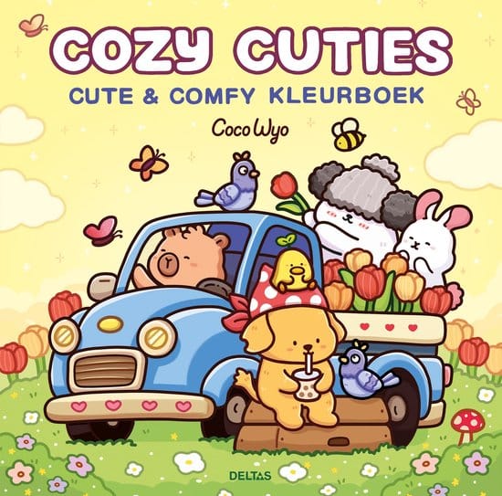 Deltas gemütliche Süße, süßes, gemütliches Malbuch, Coco Wyo