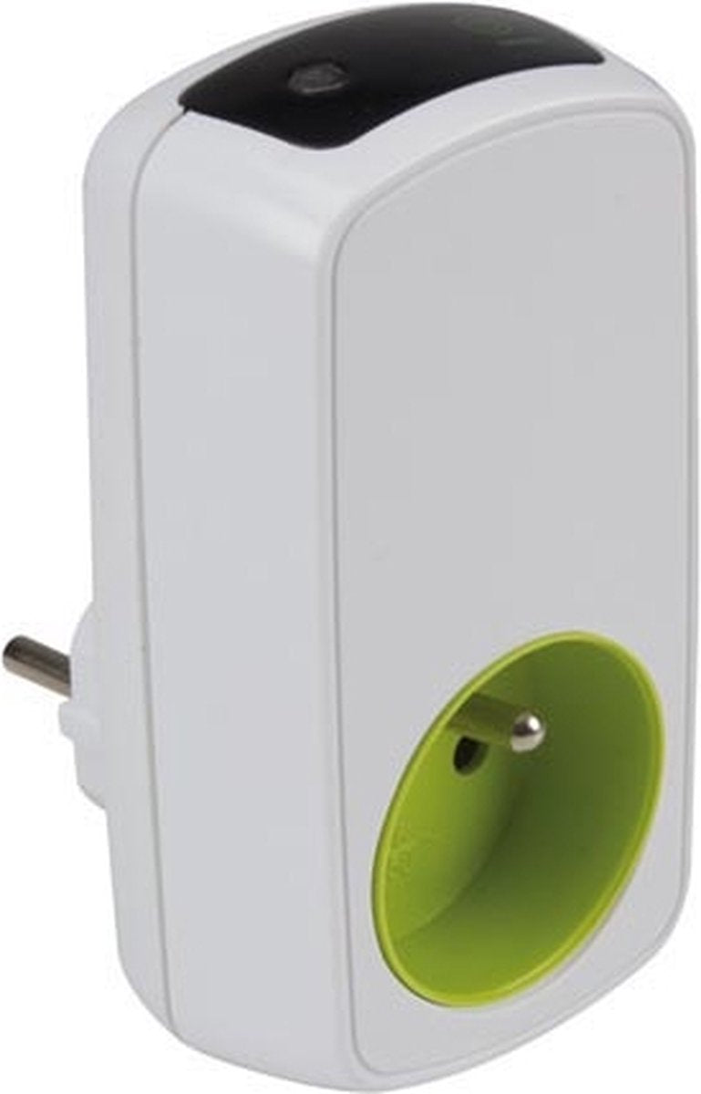 Perel Countdown-Timer, mechanisch, 230 V, 16 A, 3500 W, französischer Erdungstyp E, weiß