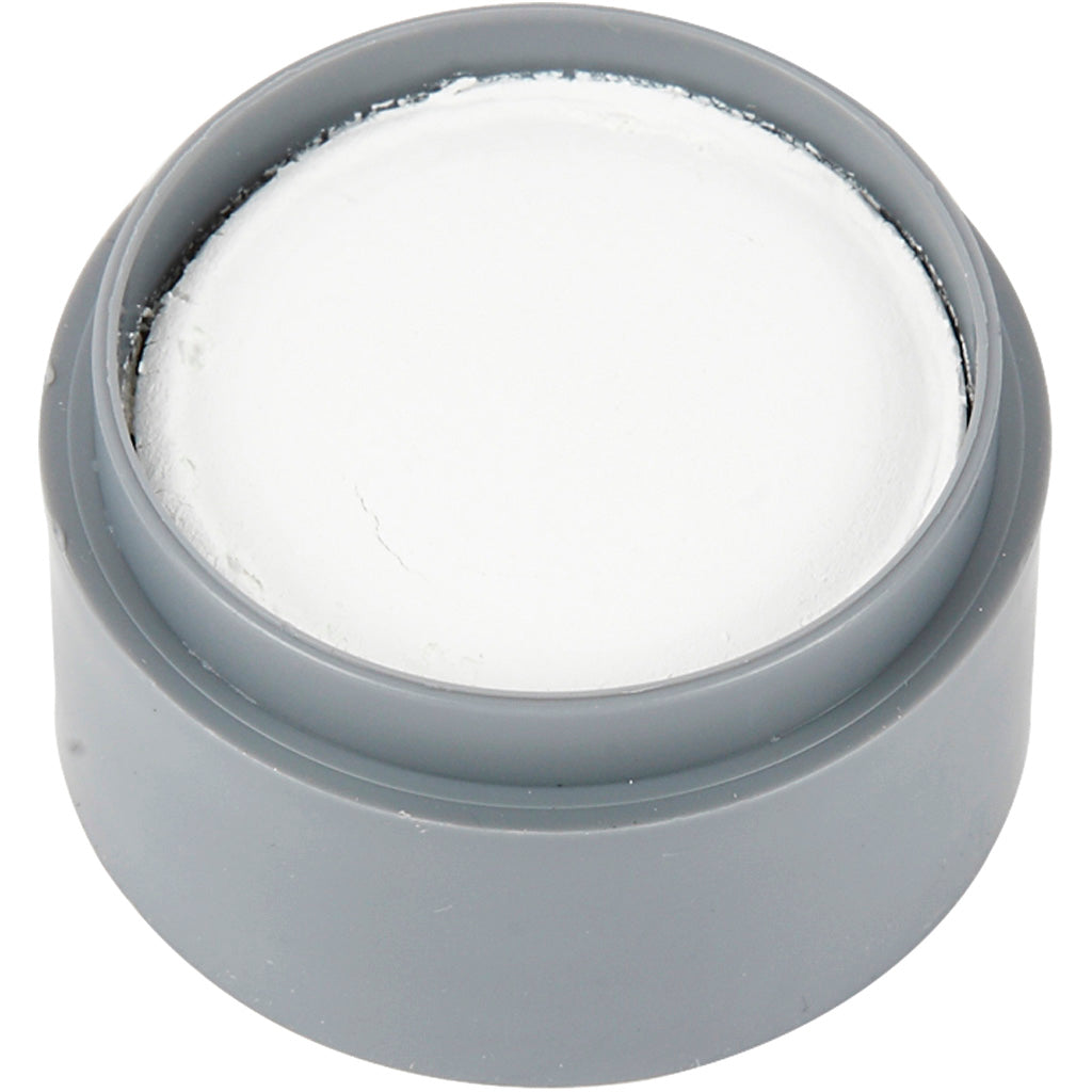 Grimas Gesichtsfarbe, weiß, 15 ml 1 Box