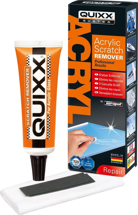 Quixx Kratzerentferner Acryl für Acrylglas 50 gr. 4-teilig