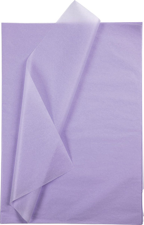 Creativ Company Tissue Paper Hell Purple 10 Blätter 14 Gr, 50 x 70 cm