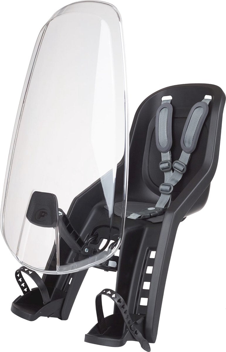 Polisport Bubbly Plus Kindersitz – Schwarz Dunkelgrau