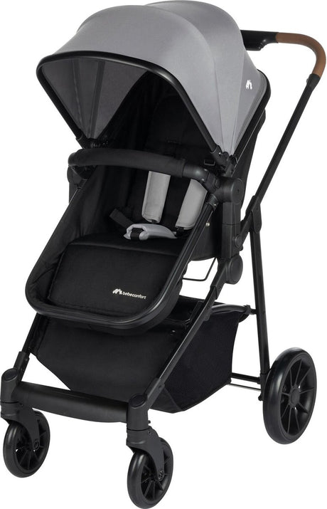 Bebeconfort Haze Trio – 3-in-1-Reisesystem-Kinderwagen – 0–4 Jahre (0–22 kg) – 2-in-1-Sitzfläche – grau getönt