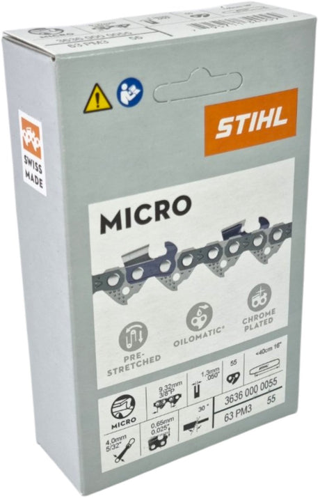 Bild Stihl Zubehör Sägekette | 3 8 P Co Micro 3 (pm3), 1,3 mm, 40 cm – 36360000055