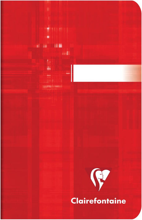 Clairefontaine metrisches Notizbuch, 9 x 14 cm, 96 Seiten, liniert, 10 Teile