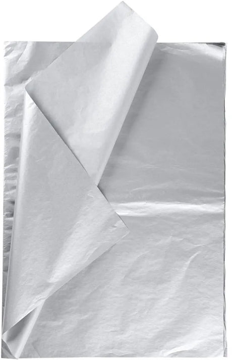 Creativ Company Tissue Paper Silber 6 Blätter 14 Gr, 50 x 70 cm