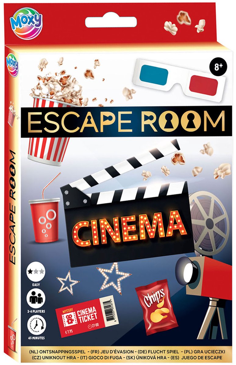 Kreatives Bastelgruppen-Escape-Room-Kino-Escape-Spiel