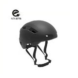 Helm 55-58 cm unisex mattschwarz Größe m