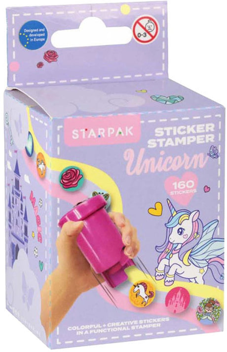 Stickerstempel Einhorn, 160Stk.