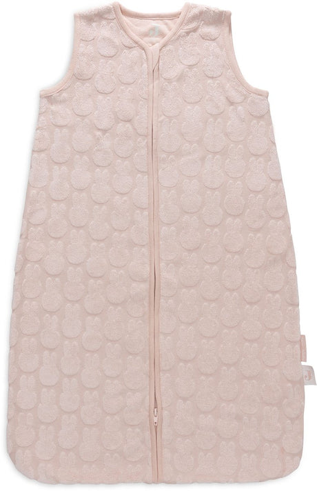 Jollein x nijntje - baby slaapzak zomer jersey 70cm - miffy jacquard terry wild rose - zomerslaapzak