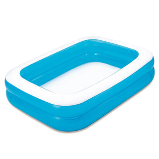 Sommerwellen-Schwimmbecken Familie 2-Ring transparent 200 x 150 x 51 cm | 4 Stück