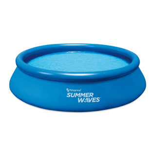 Sommerwellen aufblasbarer Pool rund – ⌀366 x 76 cm – Schwimmbäder – inklusive Filterpumpe – Poolpumpe – Filterkartusche