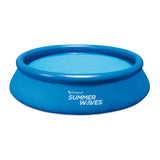 Sommerwellen aufblasbarer Pool rund – ⌀366 x 76 cm – Schwimmbäder – inklusive Filterpumpe – Poolpumpe – Filterkartusche