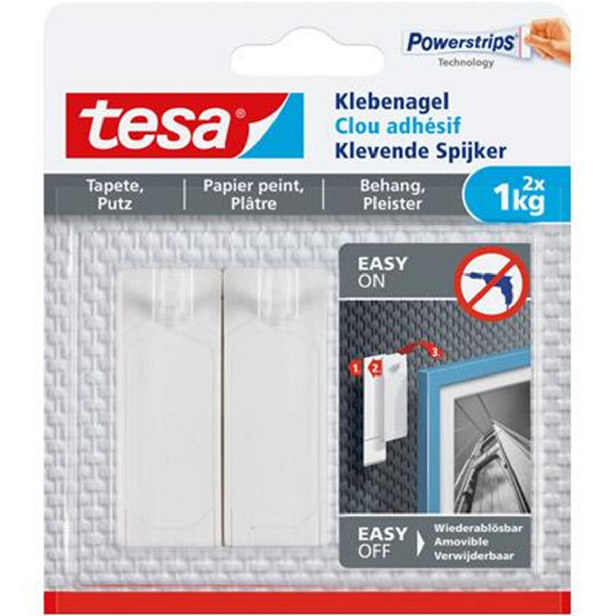 Tesa Klebenagel für Tapeten 1kg