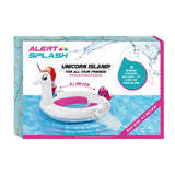 Alert aufblasbare Insel Einhorn 310x270x175 cm