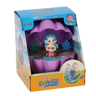Watersproeier schelp + zeemeermin | 2 stuks