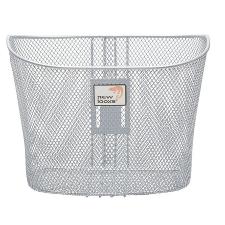 Fahrradkorb Tuskana für 19 Liter Silber