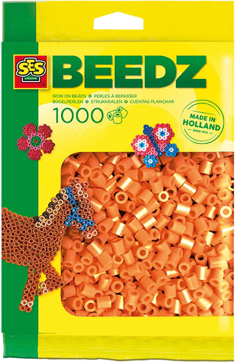 Ses Bügelperlen - orange, 1000Stk.