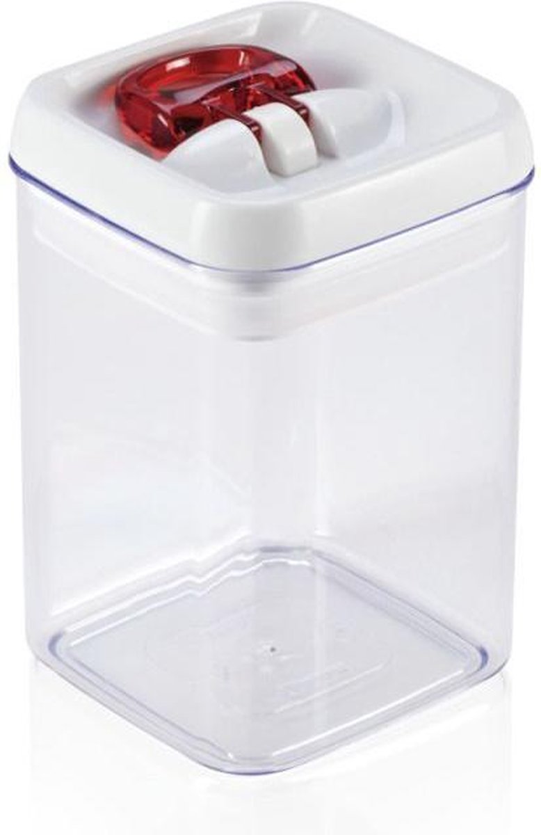 Leifheit Fresh Easy Aufbewahrungsbox – quadratisch – 800 ml – weiß