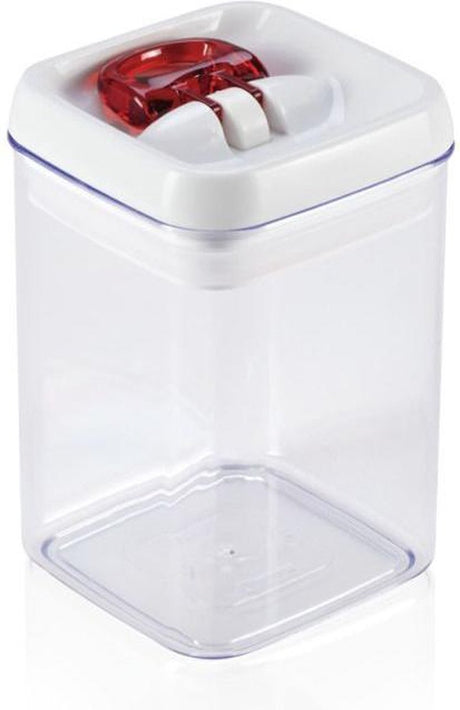 Leifheit Fresh Easy Aufbewahrungsbox – quadratisch – 800 ml – weiß
