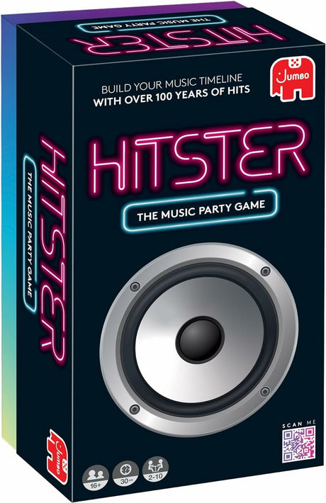 Hitster Jumbo - Original - Englisches Partyspiel - Actionspiel