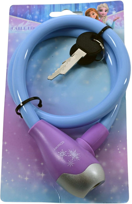 Disney die Eiskönigin Disney Frozen – Kabelschloss – Hellblau Lila