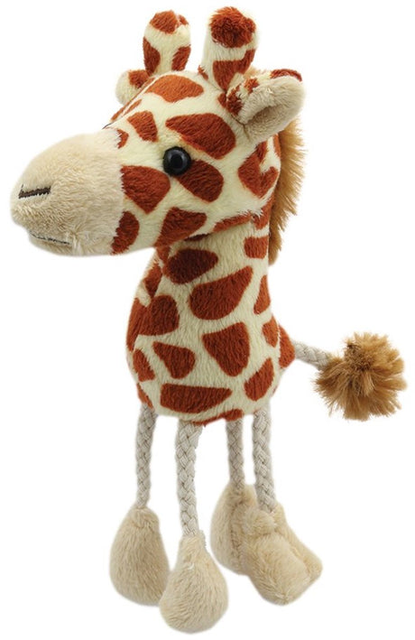 The Puppet Company Fingerpuppe Giraffe – Plüschtier für Kinder.