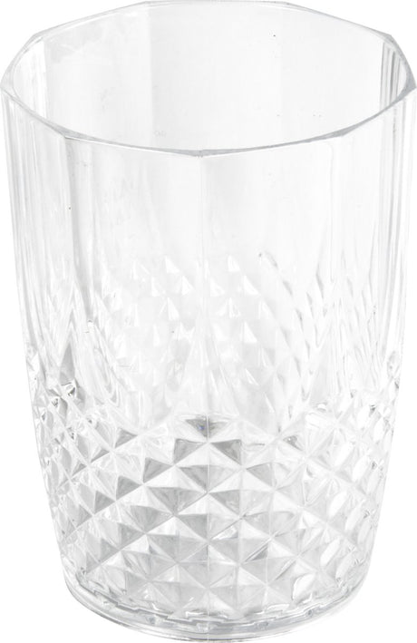Alpina waterglazen set 6 stuks - crystal effect drinkglazen 400ml - duurzame drink glazen voor water, frisdrank en cocktails - glas
