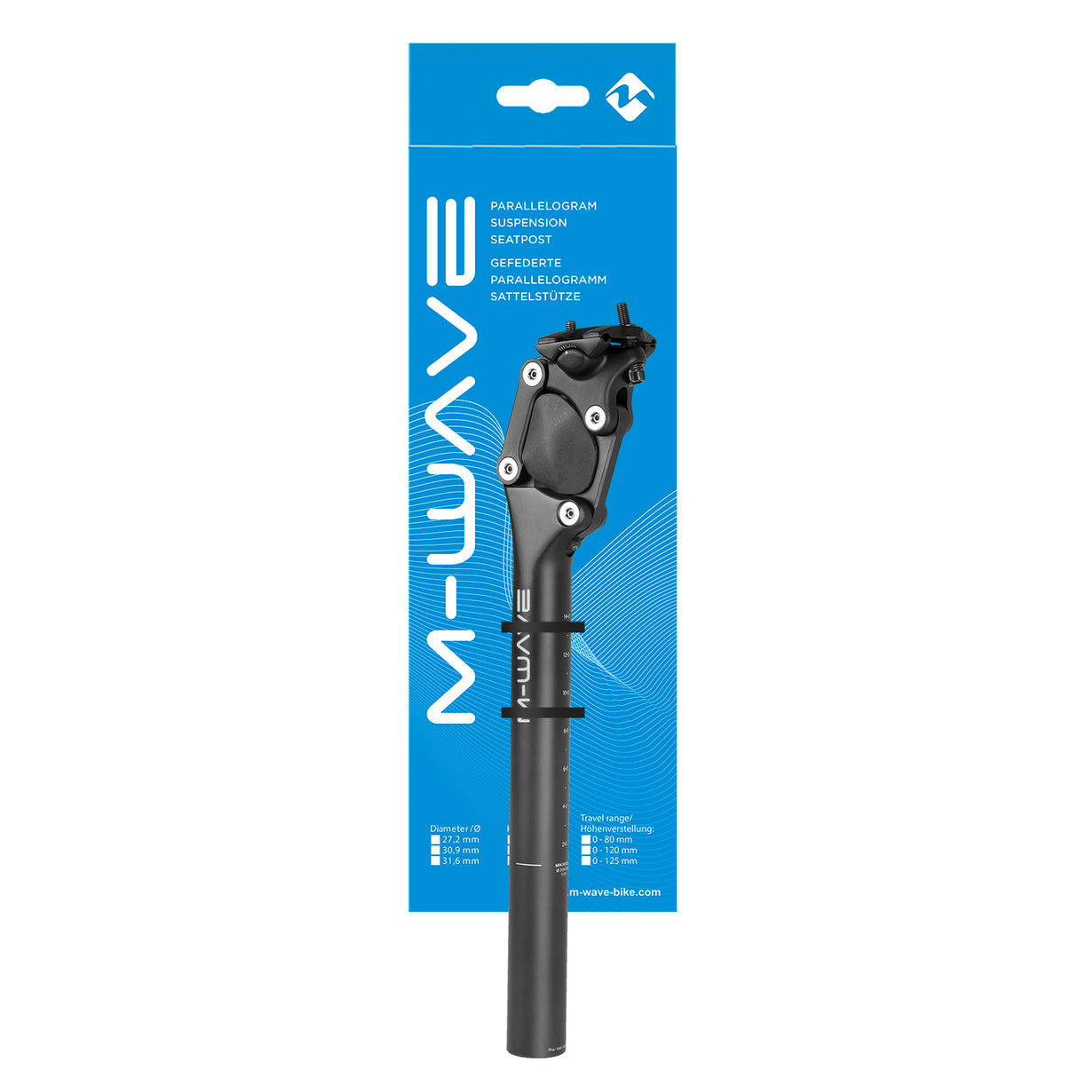 M-Wave Seat Post Springy ATB Black