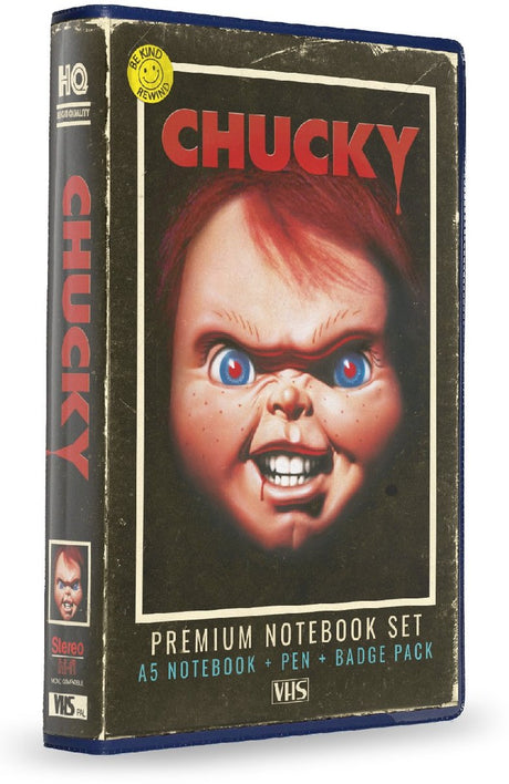 SD-Spielzeug Chucky: VHS-Briefpapierset