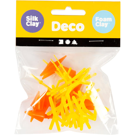 Kreativunternehmen https: www.cchobby.nl Chicken-beaks-and-feet-h-28-mm-l-30-37-mm-orange-yellow-8-set-1-box