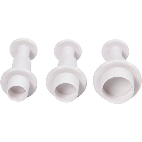Kreativunternehmen https: www.cchobby.nl ausgeschnittene Formen-mit-Stempel-Kreis-d-1-1-1-3-1-7-cm-weiß-3-teilig-1-Box