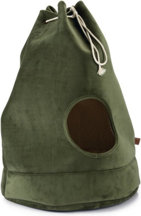 Designed by lotte vilar - kattenhuis - groen - 45x45x60 cm
